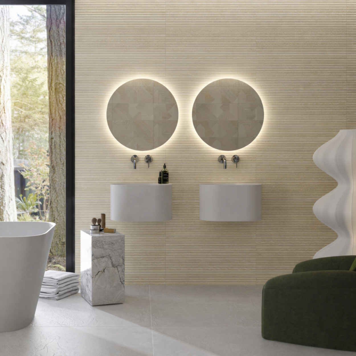 Cifre Ceramica Valkiria Maple Esir Wandtegel 30x75cm
